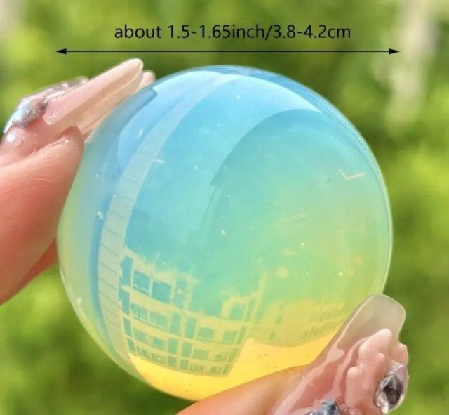 オパールクリスタルボール丸玉38-42mm宝石とでも有名ボール型のパワーストーン < ペット/手芸/園芸 オパールクリスタルボール丸玉38-42mm宝石とでも有名ボール型のパワーストーン < ペット/手芸/園芸の