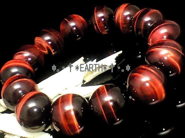 天然石★14ミリ赤虎目石AAAレッドタイガーアイ数珠 < 男性アクセサリー/時計 天然石★14ミリ赤虎目石AAAレッドタイガーアイ数珠 < 男性アクセサリー/時計の