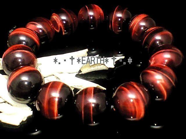 天然石★14ミリ赤虎目石AAAレッドタイガーアイ数珠 < 男性アクセサリー/時計 天然石★14ミリ赤虎目石AAAレッドタイガーアイ数珠 < 男性アクセサリー/時計の