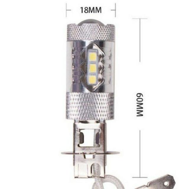H3 LEDフォグランプ CREE製80W 黄色12V24V兼用 < 自動車/バイク H3 LEDフォグランプ CREE製80W 黄色12V24V兼用 < 自動車/バイク