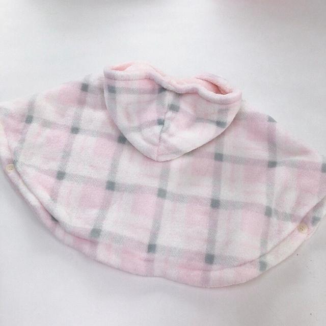 ◆COMME CA ISM/コムサイズム◆リバーシブルポンチョ★80-90サイズ♪美品 < ブランド ◆COMME CA ISM/コムサイズム◆リバーシブルポンチョ★80-90サイズ♪美品 < ブランドの