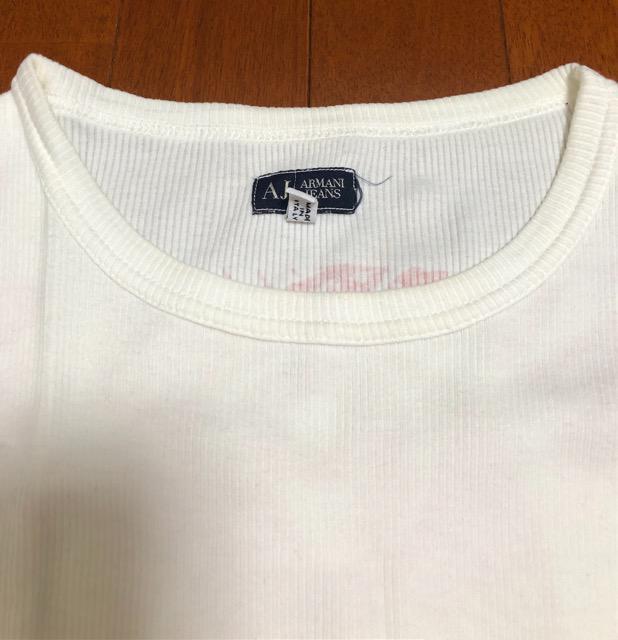 ARMANI JEANS☆バックプリントTシャツ < ブランド  ARMANI JEANS☆バックプリントTシャツ < ブランドの