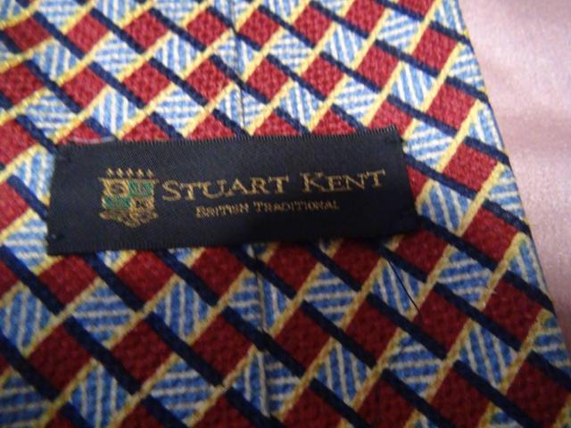 STUART KENTのネクタイ日本製絹100%!。 < 男性ファッション  STUART KENTのネクタイ日本製絹100%!。 < 男性ファッションの