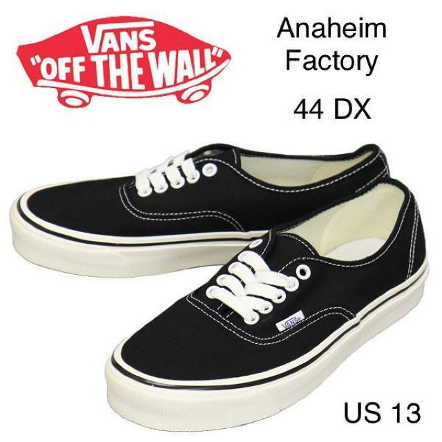 VANS (oY) VN0A38ENMR2 Authentic 44 Dx (Anaheim) Black 荢@pՕi 