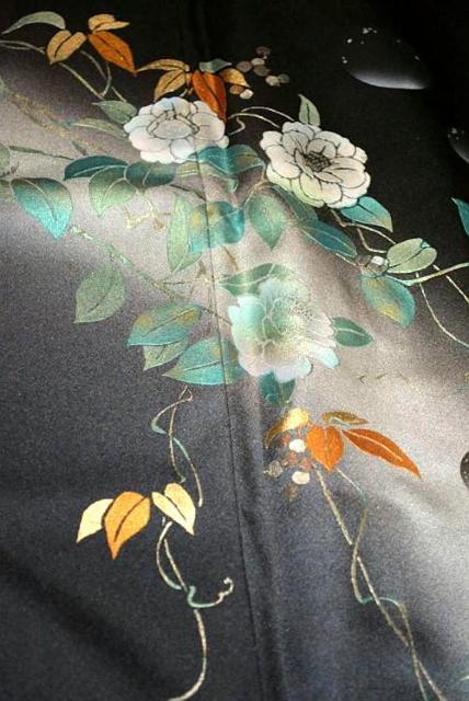 【最高級】美品 暈し染め 金銀彩 椿 さが美扱い 付下げ 身丈157cm 裄丈64.5cm T3355 < 女性ファッション  【最高級】美品 暈し染め 金銀彩 椿 さが美扱い 付下げ 身丈157cm 裄丈64.5cm T3355 < 女性ファッションの