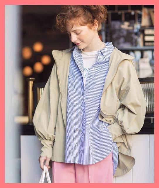 ☆BONLECILL☆超美品♪ボリュームギャザーバルーン袖マウンテンパーカー☆ < 女性ファッション  ☆BONLECILL☆超美品♪ボリュームギャザーバルーン袖マウンテンパーカー☆  < 女性ファッションの