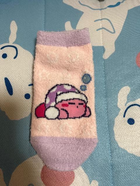 カービィ モコモコ靴下 ピンク < アニメ/コミック/キャラクター  カービィ モコモコ靴下 ピンク  < アニメ/コミック/キャラクターの