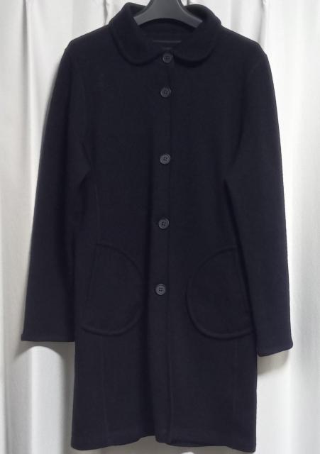 McGREGOR ニット ボーダー リバーシブル ステンカラーコート Lサイズ 濃紺色 マクレガー マックレガー レディース 古着 < ブランド McGREGOR ニット ボーダー リバーシブル ステンカラーコート Lサイズ 濃紺色 マクレガー マックレガー レディース 古着 < ブランドの