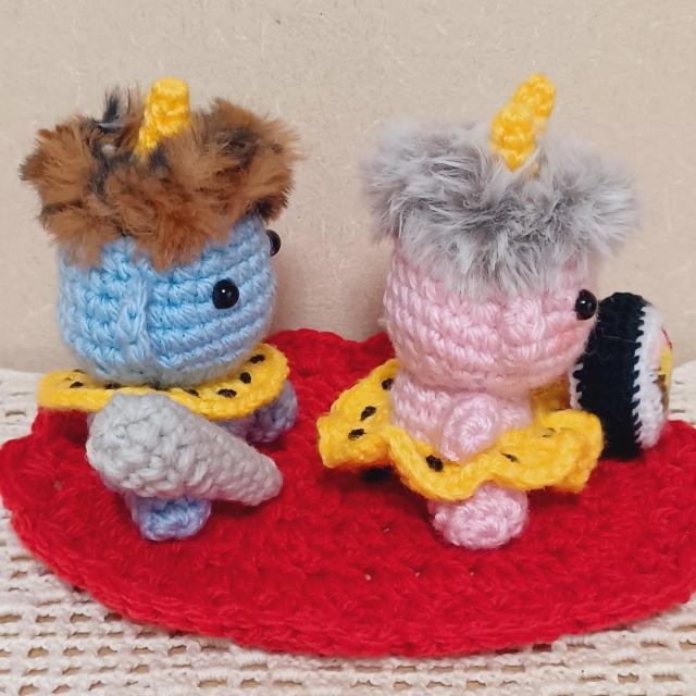 ☆Hand made☆ 節分*豆まき*恵方巻き*ドイリー*あみぐるみ < ペット/手芸/園芸 ☆Hand made☆ 節分*豆まき*恵方巻き*ドイリー*あみぐるみ < ペット/手芸/園芸の