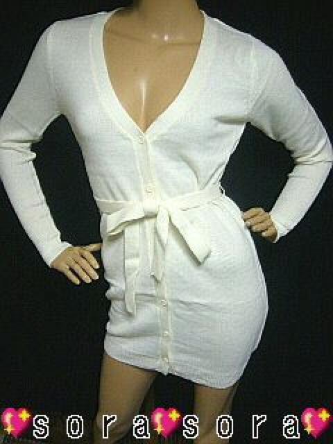 ベルト付♪美シルエット ニットロングカーデワンピ < 女性ファッション ベルト付♪美シルエット ニットロングカーデワンピ < 女性ファッションの