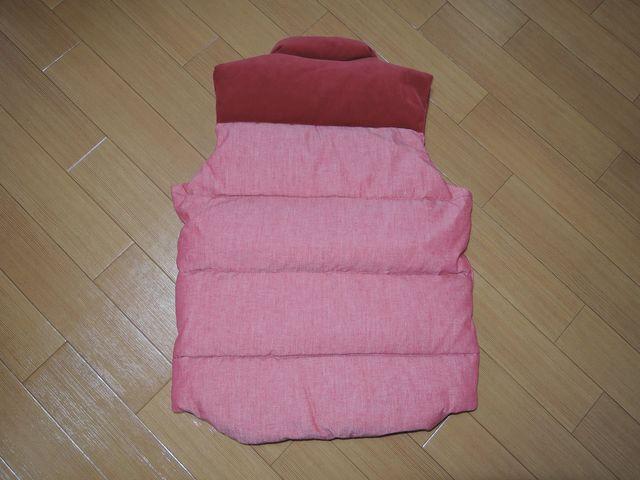 新品BEDWINベドウィン切替ダウンベスト1赤シャンブレー系デニム < ブランド  新品BEDWINベドウィン切替ダウンベスト1赤シャンブレー系デニム < ブランドの