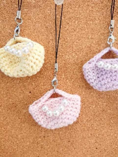 ハンドメイド ストラップ  パール付き黄色 < 女性ファッション  ハンドメイド ストラップ  パール付き黄色 < 女性ファッションの