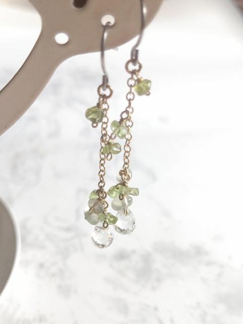 14kgf*新緑のピアス* 17013 < 女性アクセサリー/時計 14kgf*新緑のピアス* 17013 < 女性アクセサリー/時計の