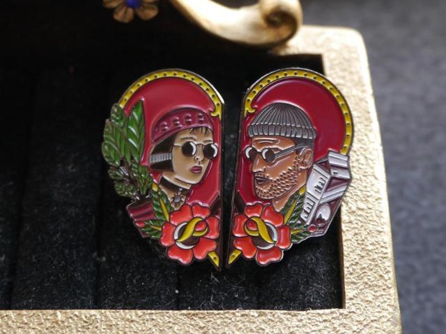 新品 映画 レオン モチーフ ピンブローチ ピンバッジ ピンズ < 女性アクセサリー/時計 新品 映画 レオン モチーフ ピンブローチ ピンバッジ ピンズ < 女性アクセサリー/時計の