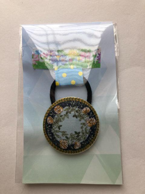 ハンドメイド ヘアゴム 特大 くるみボタン お花シリーズ セット < 女性ファッション  ハンドメイド ヘアゴム 特大 くるみボタン お花シリーズ セット < 女性ファッションの