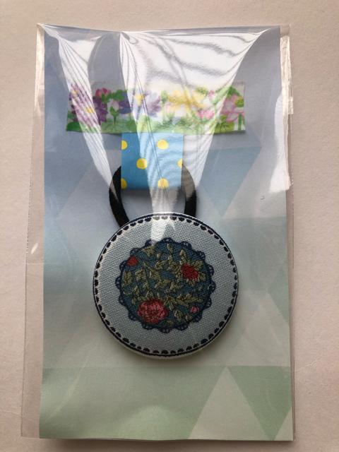 ハンドメイド ヘアゴム 特大 くるみボタン お花シリーズ セット < 女性ファッション  ハンドメイド ヘアゴム 特大 くるみボタン お花シリーズ セット < 女性ファッションの