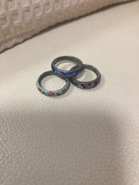 1656.アジアン雑貨指輪3個 < 女性アクセサリー/時計  1656.アジアン雑貨指輪3個  < 女性アクセサリー/時計の