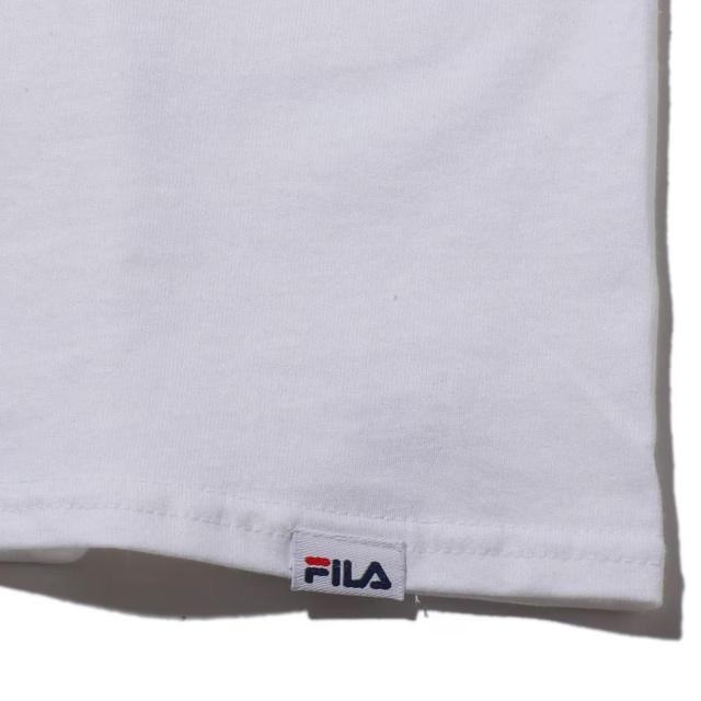 Vi ATMOS AgX ~ FILA tB rbO S TVc L  Square BIG LOGO T-Shirt  uh 