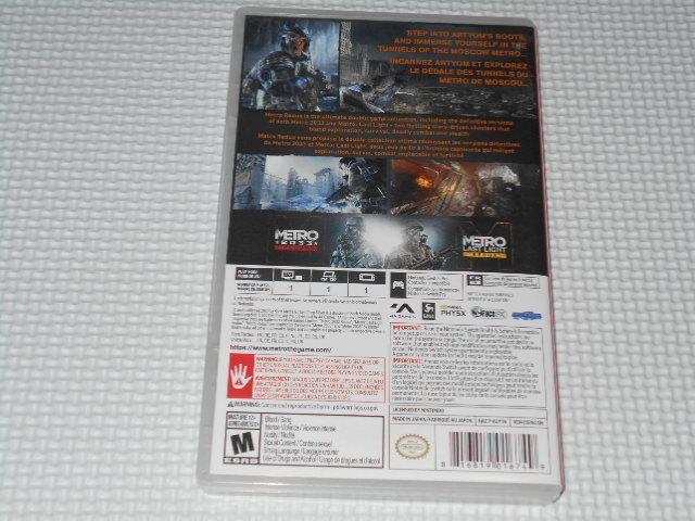 SWITCH★METRO REDUX 海外版 北米版★箱付・ソフト付★動作確認済 < ゲーム本体/ソフト  SWITCH★METRO REDUX 海外版 北米版★箱付・ソフト付★動作確認済 < ゲーム本体/ソフトの