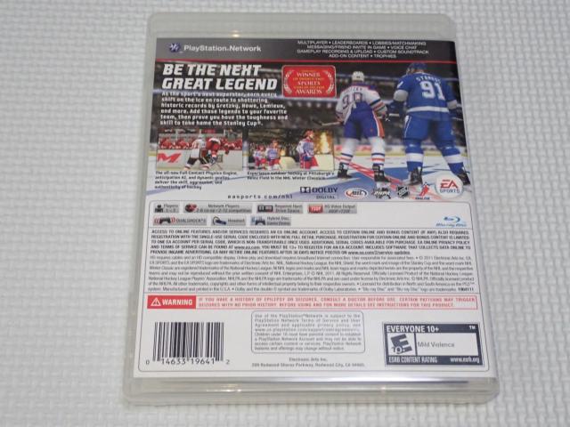 PS3★NHL 12 海外版 北米版★箱付・ソフト付★動作確認済 < ゲーム本体/ソフト  PS3★NHL 12 海外版 北米版★箱付・ソフト付★動作確認済 < ゲーム本体/ソフトの
