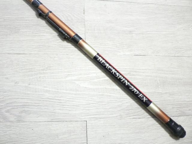 振出 船竿 OLYMPIC CENTURY BLACKSPIN 270EX・即決! < レジャー/スポーツ  振出 船竿 OLYMPIC CENTURY BLACKSPIN 270EX・即決! < レジャー/スポーツの