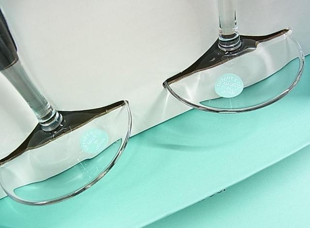 500�~�X�^�����K���g�pTiffany & Co. �e�B�t�@�j�[�@�t���[���b�g�V�����p���O���X 2�Z�b�g