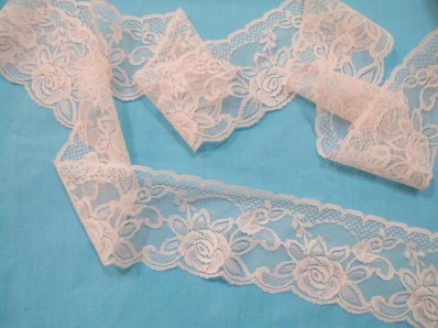 はぎれ☆ラッセルレース ピンク6.5cm幅3m < ペット/手芸/園芸  はぎれ☆ラッセルレース ピンク6.5cm幅3m < ペット/手芸/園芸の