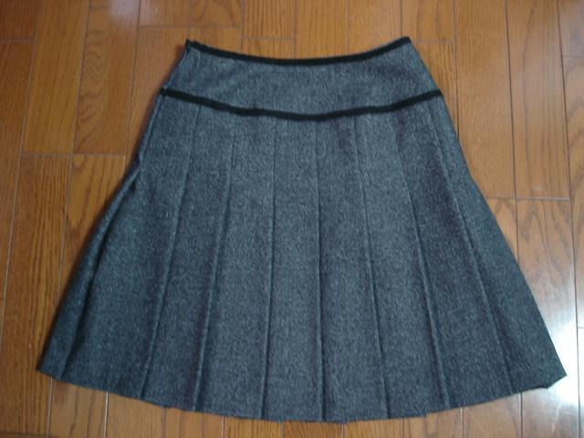 ★anysis エニィシィス ボックスプリーツウール混スカート★超激安! < ブランド  ★anysis エニィシィス ボックスプリーツウール混スカート★超激安! < ブランドの