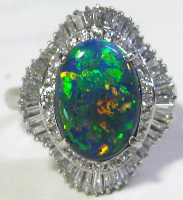 ɔiPt900v`iO ubNIp[3.68ct_C1.468ct  ANZT[/v 