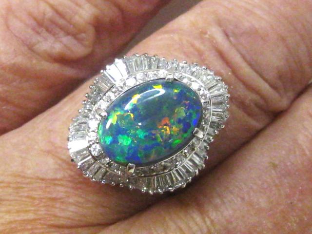 ɔiPt900v`iO ubNIp[3.68ct_C1.468ct  ANZT[/v 