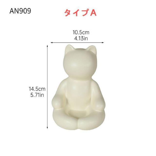 北欧風 猫形態 置物 セラミック インテリア 猫オブジェ 愛らしいデザイン < インテリア/ライフ 北欧風 猫形態 置物 セラミック インテリア 猫オブジェ 愛らしいデザイン < インテリア/ライフの