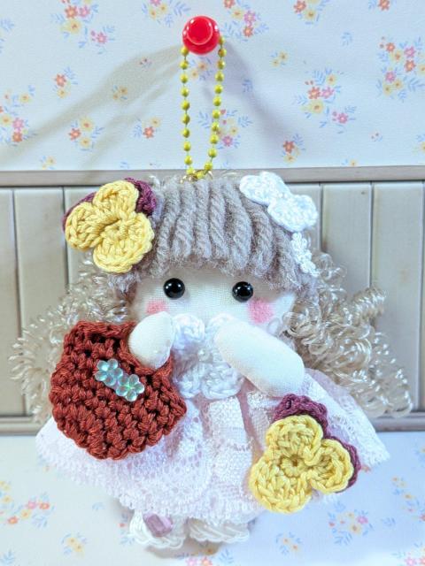 *HM* �J���g���[�h�[����NO.2���g��9cm���w���[�X��.�u�����h�w�A�̏��̎q.�{�[���`�F�[���t���x �� �����t�@�b�V������ 