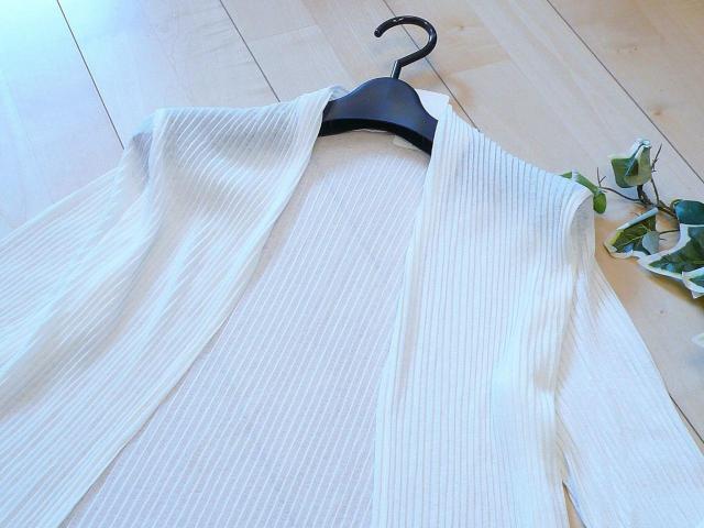 新品 9786 ML プリーツ カーディガン 白 春 夏 秋 レディース 透け感 ストレッチ スラブ 羽織りもの 上品 < 女性ファッション 新品 9786 ML プリーツ カーディガン 白 春 夏 秋 レディース 透け感 ストレッチ スラブ 羽織りもの 上品 < 女性ファッションの