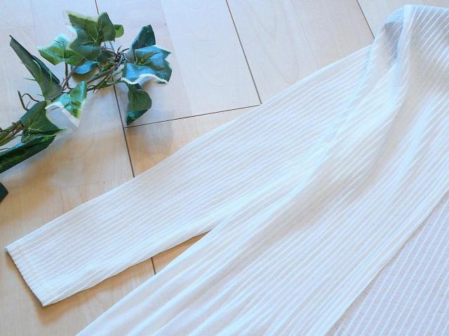 新品 9786 ML プリーツ カーディガン 白 春 夏 秋 レディース 透け感 ストレッチ スラブ 羽織りもの 上品 < 女性ファッション 新品 9786 ML プリーツ カーディガン 白 春 夏 秋 レディース 透け感 ストレッチ スラブ 羽織りもの 上品 < 女性ファッションの