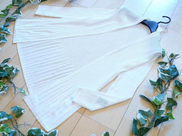 新品 9786 ML プリーツ カーディガン 白 春 夏 秋 レディース 透け感 ストレッチ スラブ 羽織りもの 上品 < 女性ファッション 新品 9786 ML プリーツ カーディガン 白 春 夏 秋 レディース 透け感 ストレッチ スラブ 羽織りもの 上品 < 女性ファッションの