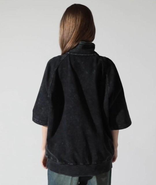 新品 未開封【CLEL】Vintage Design Short Sleeve Half Zip T-shirts < 女性ファッション 新品 未開封【CLEL】Vintage Design Short Sleeve Half Zip T-shirts < 女性ファッションの