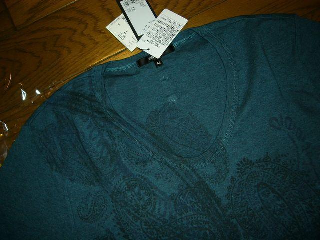 新品SHELLACシェラックカットソー44ペイズリー柄7分丈ロンT < ブランド  新品SHELLACシェラックカットソー44ペイズリー柄7分丈ロンT < ブランドの