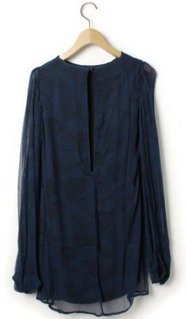 Winter Kate☆総柄バルーン袖シルクワンピース < 女性ファッション Winter Kate☆総柄バルーン袖シルクワンピース < 女性ファッションの