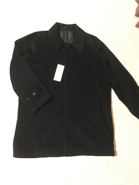 619.新品☆メンズ☆カシミヤ混冬コート☆黒/ブラック☆X L < 男性ファッション  619.新品☆メンズ☆カシミヤ混冬コート☆黒/ブラック☆X L  < 男性ファッションの