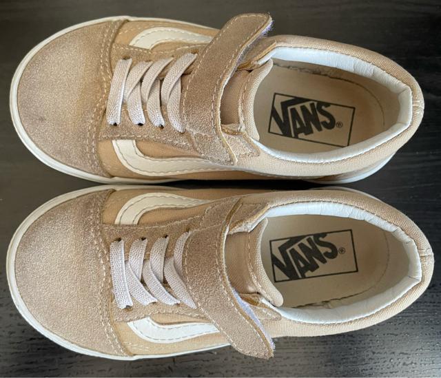 【VANS】 OLD SKOOL (14-18) ヴァンズ オールドスクール V36CJ BEIGE キッズ 親子コーデ 公園遊び < キッズ/ベビー 【VANS】 OLD SKOOL (14-18) ヴァンズ オールドスクール V36CJ BEIGE キッズ 親子コーデ 公園遊び < キッズ/ベビーの