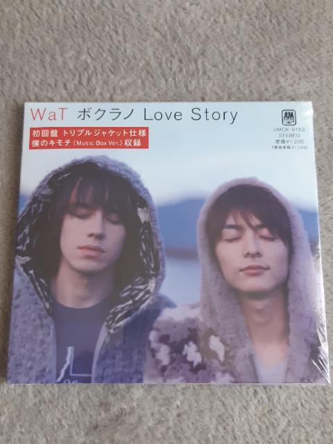 WaT ボクラノLove Story 初回盤 未開封 < CD/DVD/ビデオ  WaT ボクラノLove Story 初回盤 未開封  < CD/DVD/ビデオの