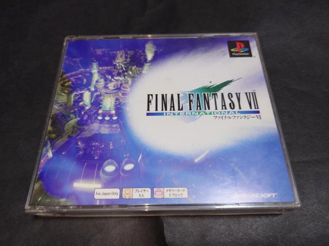 PS PS one Books ファイナルファンタジーVII インターナショナル / ファイナルファンタジー7 説明書無し < ゲーム本体/ソフト  PS PS one Books ファイナルファンタジーVII インターナショナル / ファイナルファンタジー7 説明書無し  < ゲーム本体/ソフトの