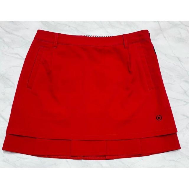 ピンPING プリーツスカート赤#M < レジャー/スポーツ ピンPING プリーツスカート赤#M < レジャー/スポーツの