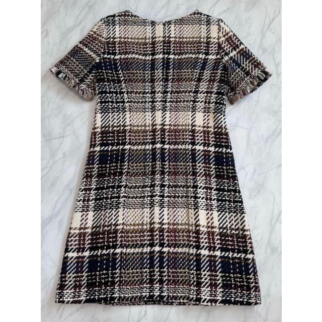 ポールカPAULE KA半袖ツイードワンピース#36 < ブランド  ポールカPAULE KA半袖ツイードワンピース#36 < ブランドの