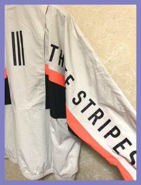 ☆アディダス☆超美品レア♪完売裏地メッシュバックロゴスタンドカラーブルゾンM☆ < ブランド ☆アディダス☆超美品レア♪完売裏地メッシュバックロゴスタンドカラーブルゾンM☆ < ブランドの