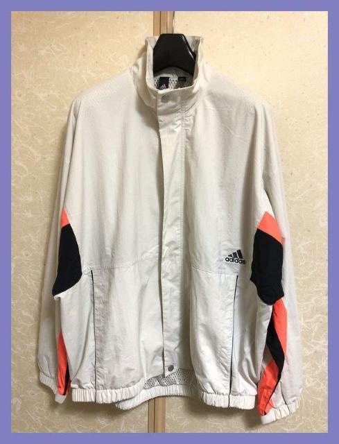 ☆アディダス☆超美品レア♪完売裏地メッシュバックロゴスタンドカラーブルゾンM☆ < ブランド ☆アディダス☆超美品レア♪完売裏地メッシュバックロゴスタンドカラーブルゾンM☆ < ブランドの