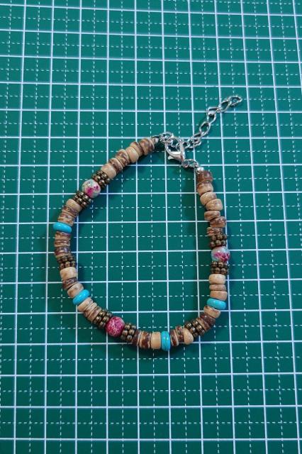 ウッドブレスレット★新品  メンズブレスレット  ボヘミアン  夏アクセサリー  レディースブレスレット  ココナッツビーズ < 女性アクセサリー/時計  ウッドブレスレット★新品  メンズブレスレット  ボヘミアン  夏アクセサリー  レディースブレスレット  ココナッツビーズ < 女性アクセサリー/時計の