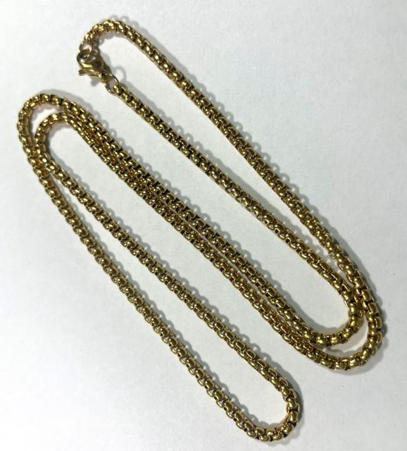 ゴールドチェーンネックレス シンプル デザイン メンズ レディース アクセサリー用チェーン < 男性アクセサリー/時計  ゴールドチェーンネックレス シンプル デザイン メンズ レディース アクセサリー用チェーン  < 男性アクセサリー/時計の