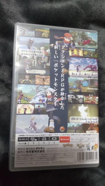 Switch ポケモン アルセウス < ゲーム本体/ソフト Switch ポケモン アルセウス < ゲーム本体/ソフトの