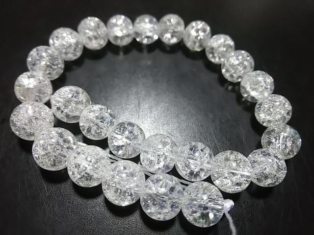 天然石★クラック水晶 ラウンド8mm 半連 < 女性アクセサリー/時計 天然石★クラック水晶 ラウンド8mm 半連 < 女性アクセサリー/時計の